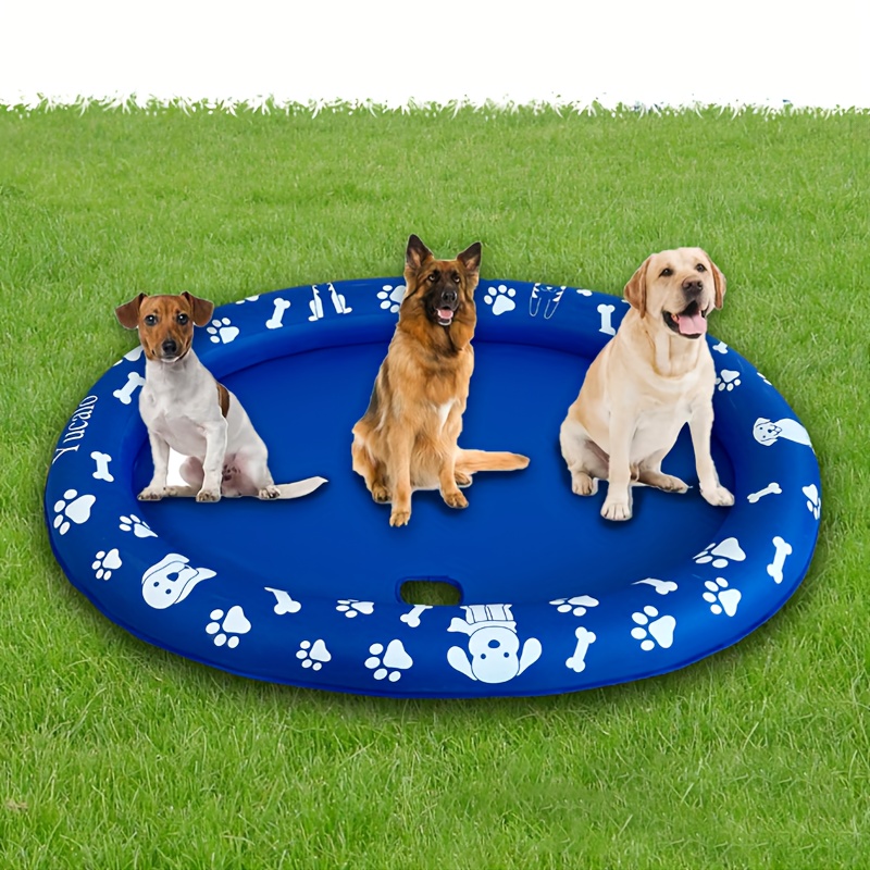 inflatable pet mat cartoon patterned pvc thickened foldable Temu