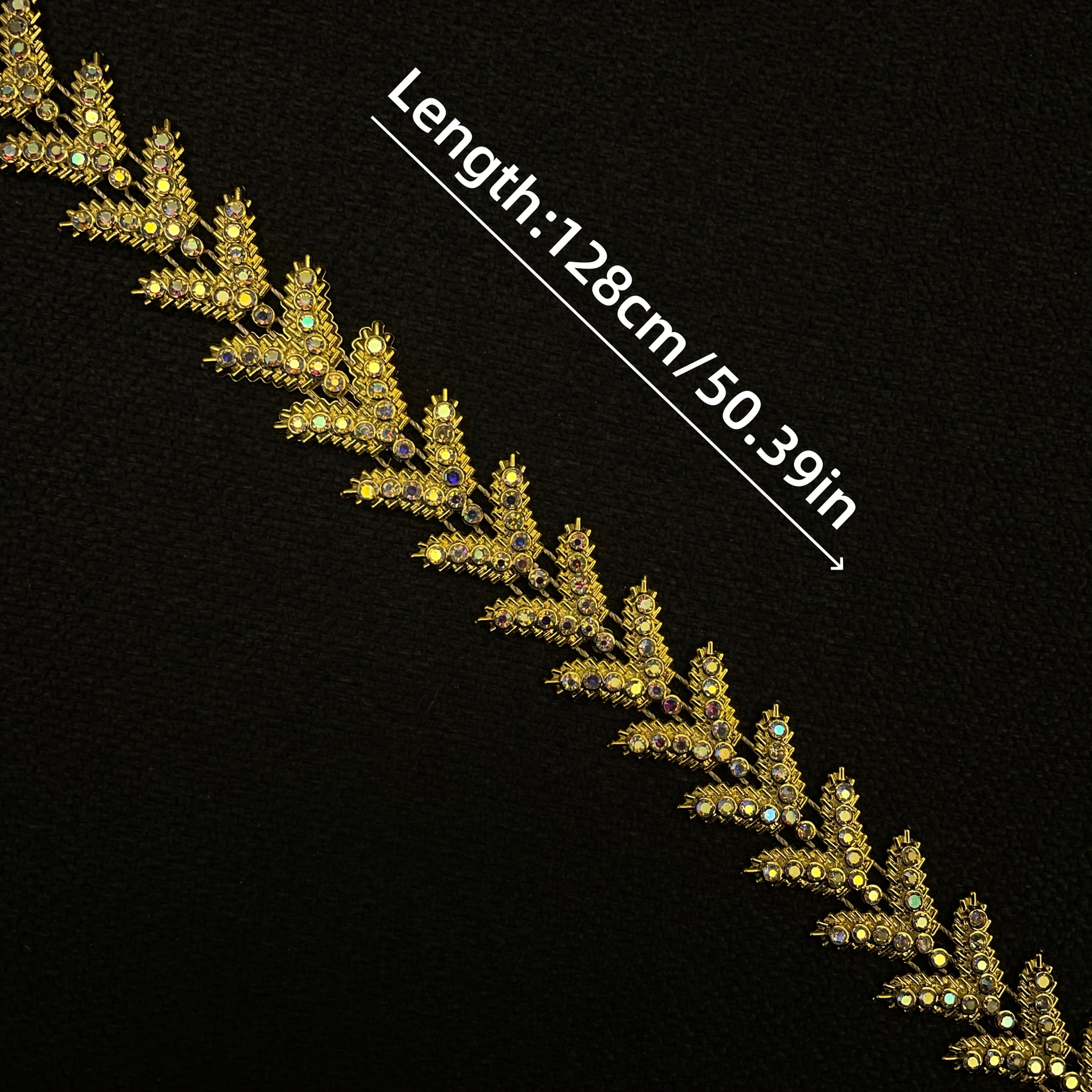 Rhinestone Sewing Decorative Strip for Embellishments