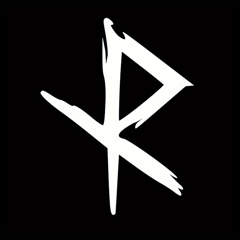 Image of Safe Travels Bind Rune - Durable Vinyl Decal Sticker For Cars, Laptops & Walls | Exterior Auto Accessory