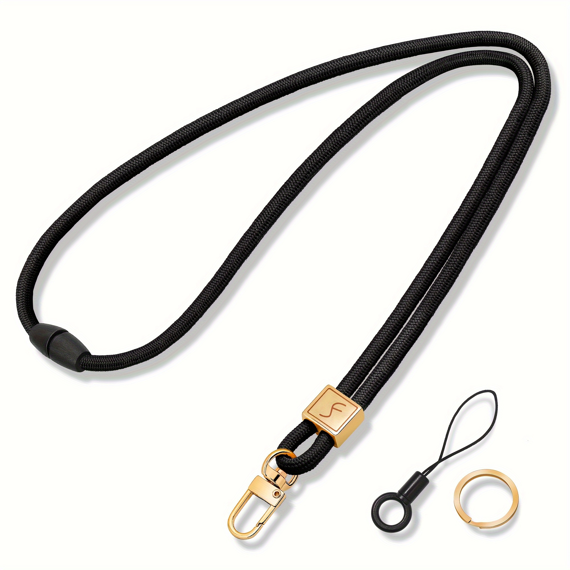 2d Cute Neck Lanyards For Keys Id Badges Holder Teacher Lanyard, Keychain Key Lanyard With Safety Breakaway For Women Men Car Key Phone Wallet Whistle