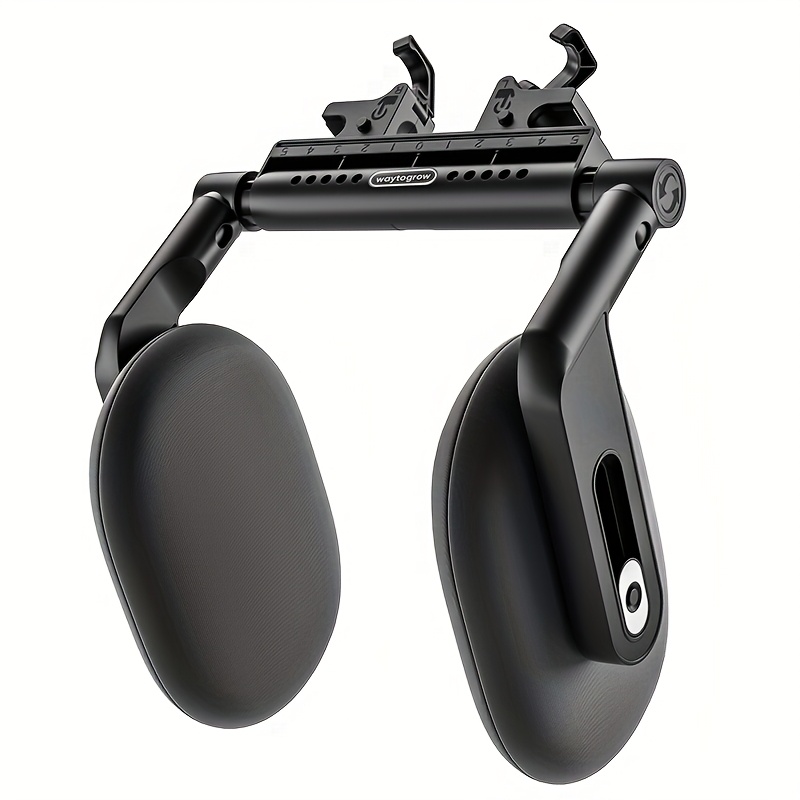 Adjustable Car Headrest, Slow-rebound Memory Foam Side-sleeping Head Pillow, Installation: retailer-supplied image