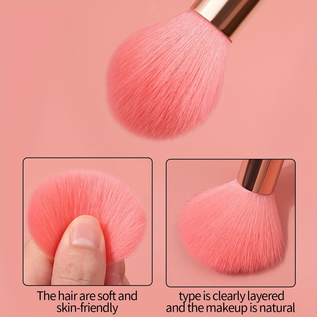 Single-piece New Girlish Soft Blush Brush