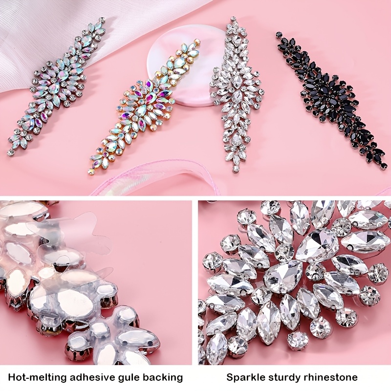 Self-Adhesive Hotfix Rhinestone Stickers for DIY Projects