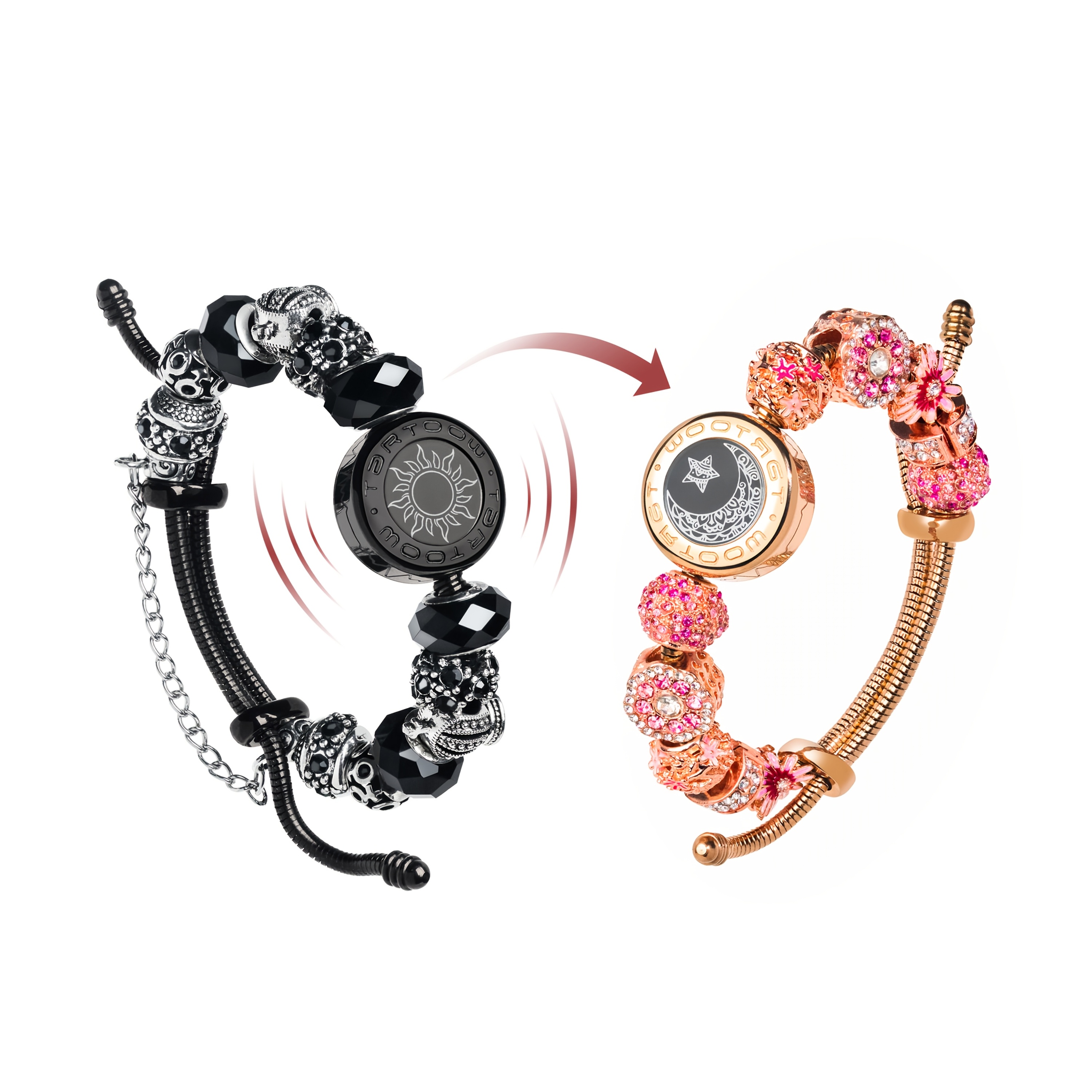 Friendship Bracelets Boyfriend Girlfriend Vibrating Bracelet Long