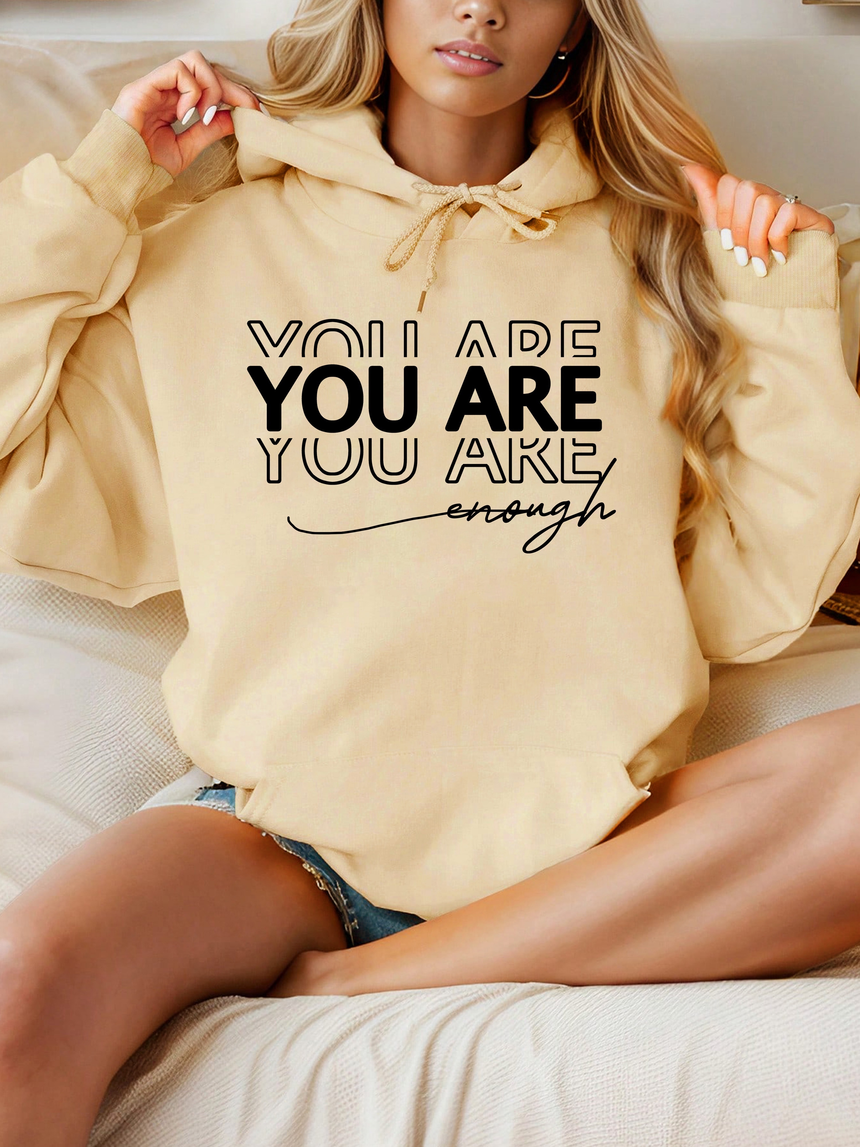 Hooded Sweatshirt About You Hoodie Damen Women's Inspirational