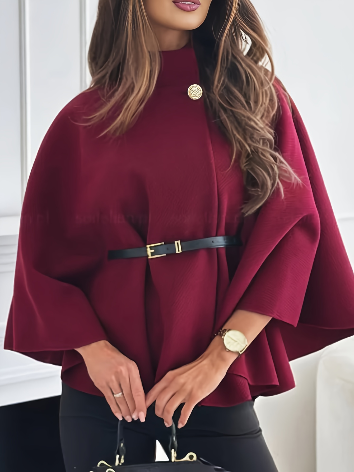 25  Anniversary Edition -     Cloak Jacket, Suitable for Buttons, Strapless and Batwing Sleeves, Fashionable and Casual Women s, Jackets for Women, Jacket for Women