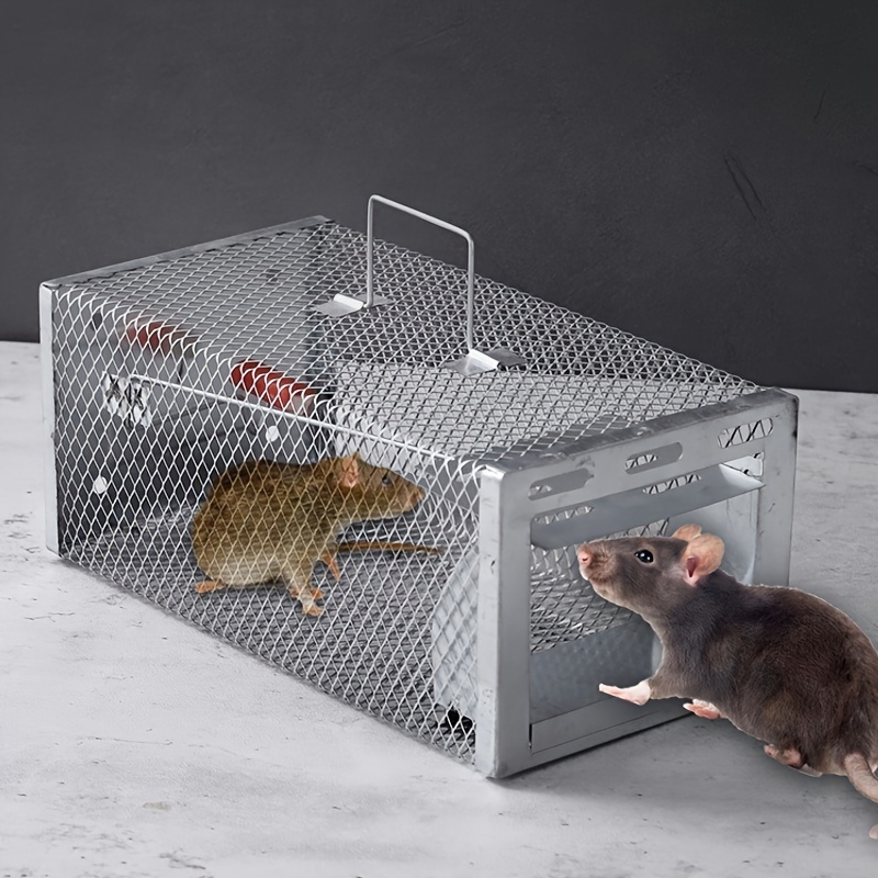 1/2pcs, Humane Mouse Trap, Live Catch And Release Rodent Cage For