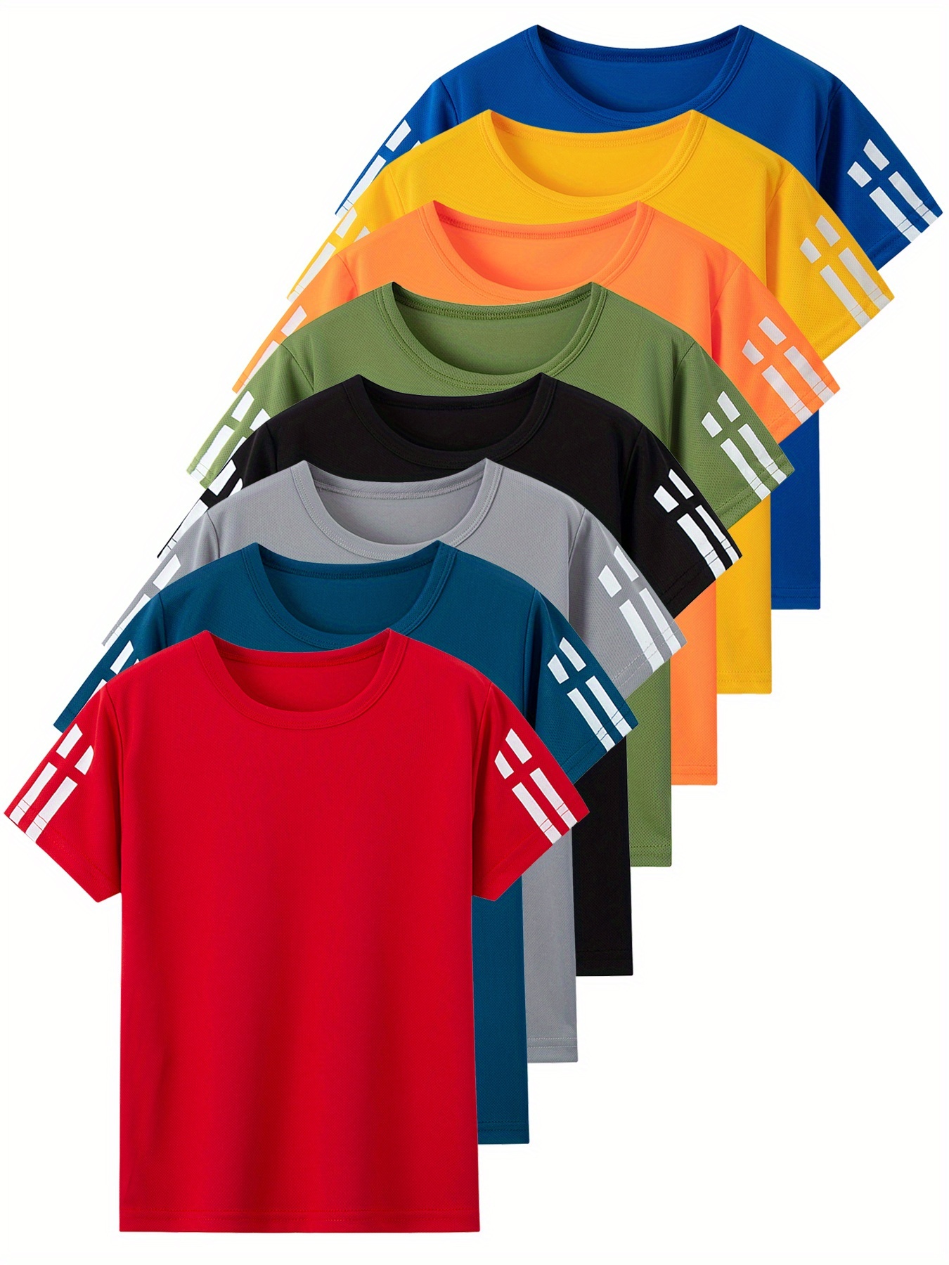 boys' loose t shirts big kids breathable mesh Temu Germany