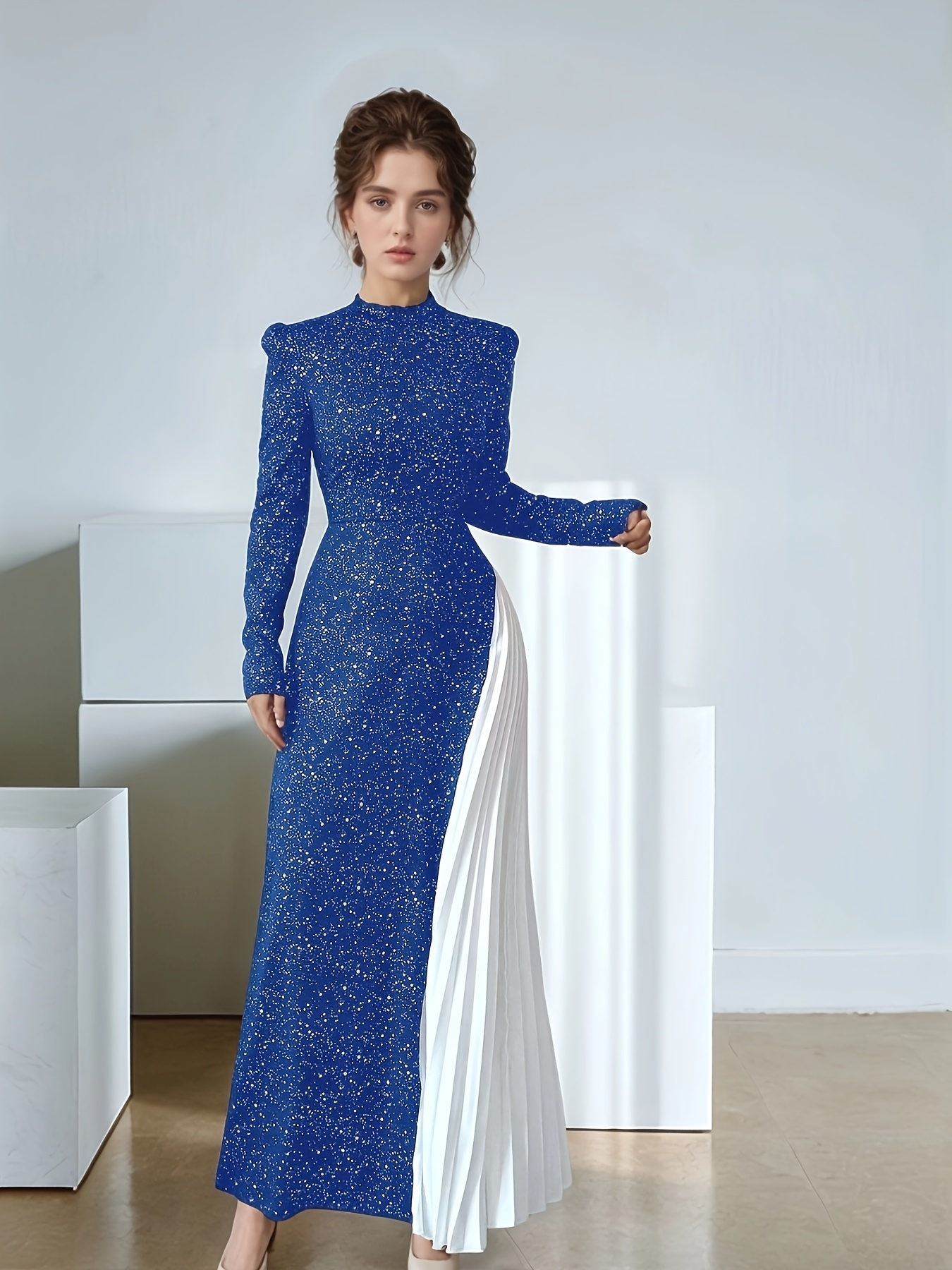 lace applique mermaid prom dress Teal Blue Mermaid Prom Dress Deep V 3D Floral Applique Crystal Strap Full  Beaded Lace Up Back Split