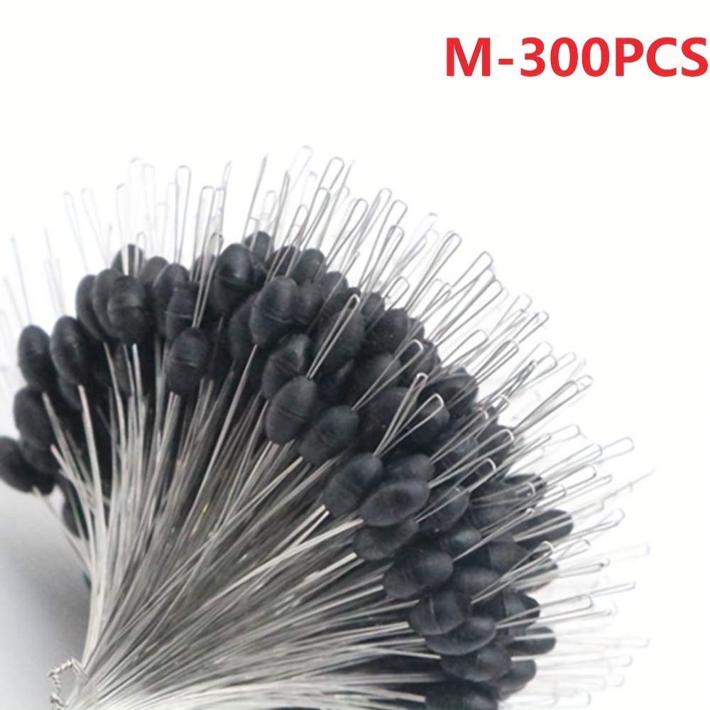 Image of Set Of 300 Fishing Rubber Beads And Bobber Stoppers: Reliable Management And Sturdy Line Stoppers For Carp, Sea, And Fly Fishing