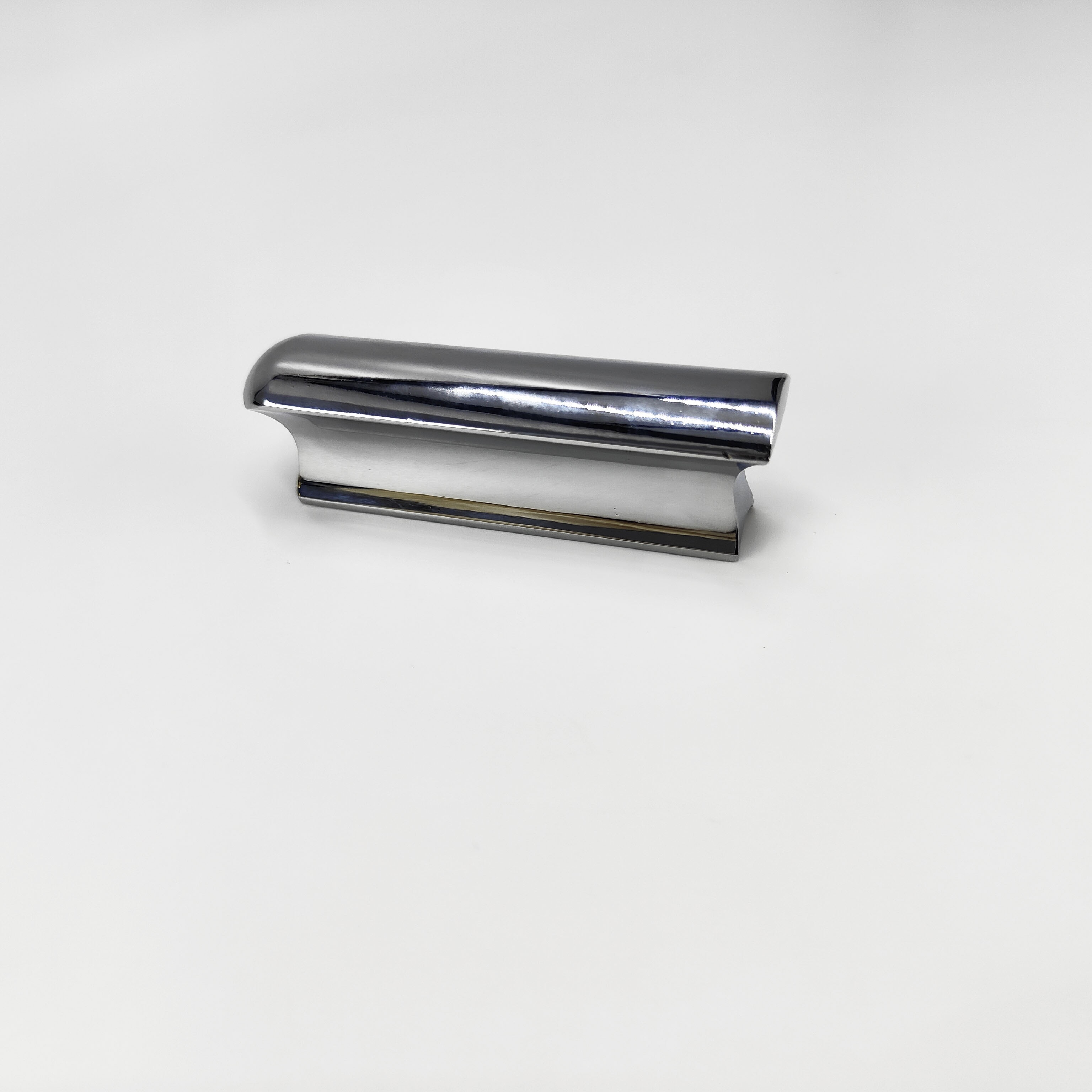 Image of Guitar Slide Bar Slide Holder Alloy Slide Metal Special Shape Slide Bar Electric Guitar Slide Bar Guitar Accessories Golden And Silvery