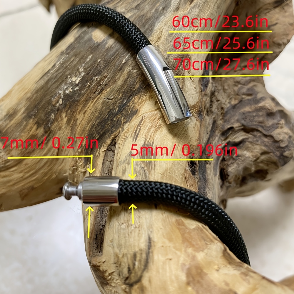 5mm High-End Pendant Hanging Rope Necklace, Unisex