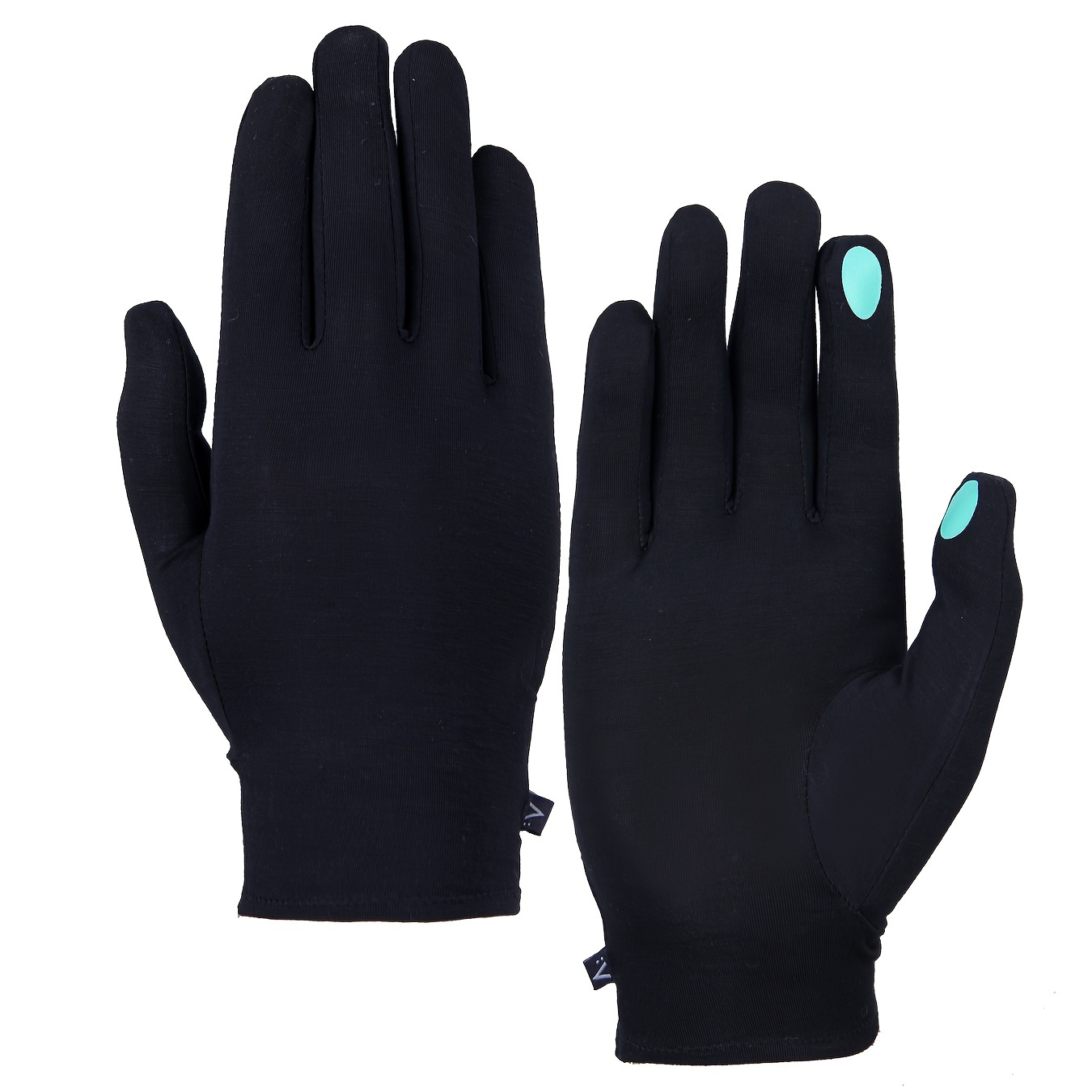 1pair Black Anti Slip Breathable Sweat Absorbing Two Finger Gloves For  Outdoor Cycling Fishing And Driving - Jewelry & Accessories - Temu