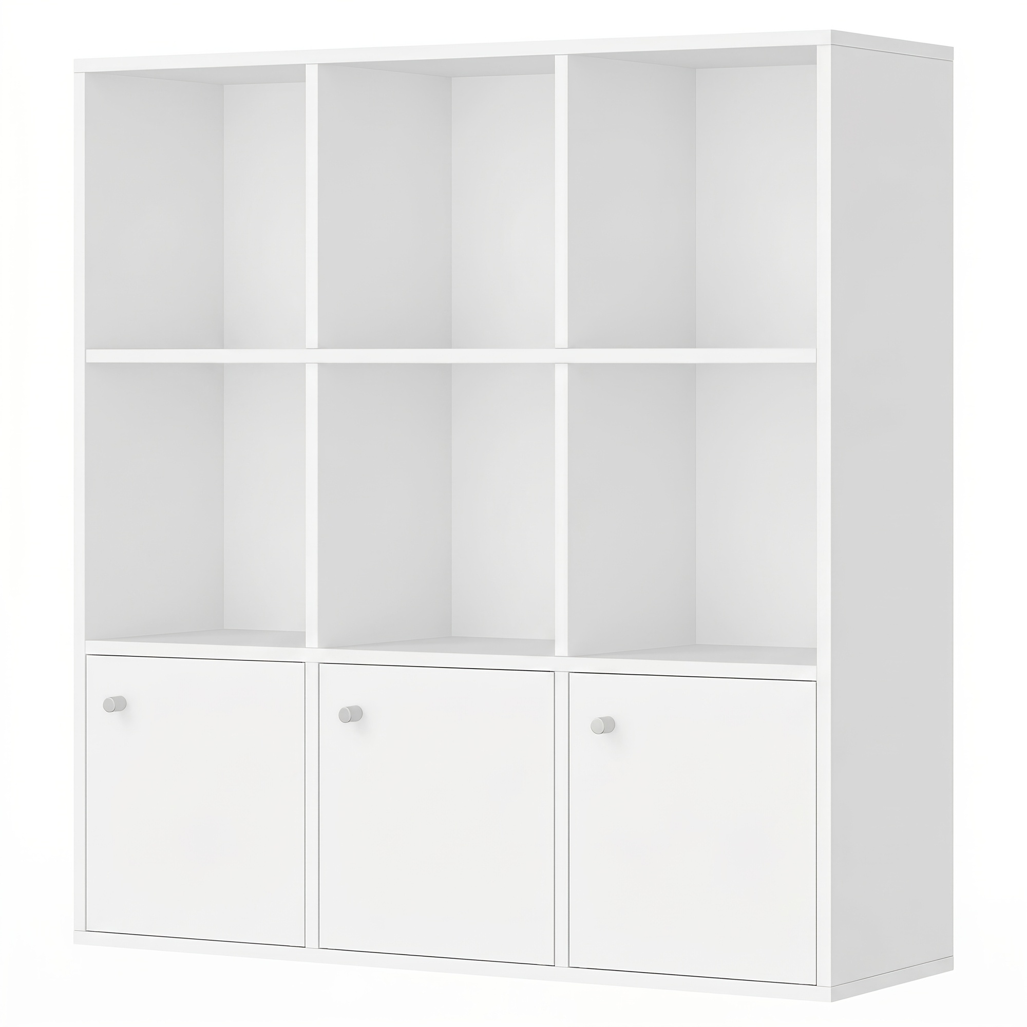 TEMU Estantería de 9 cubos, estante de exhibición y almacenamiento gabinetes inferiores, para oficina en , , 29 x 98 x 97.8 cm
