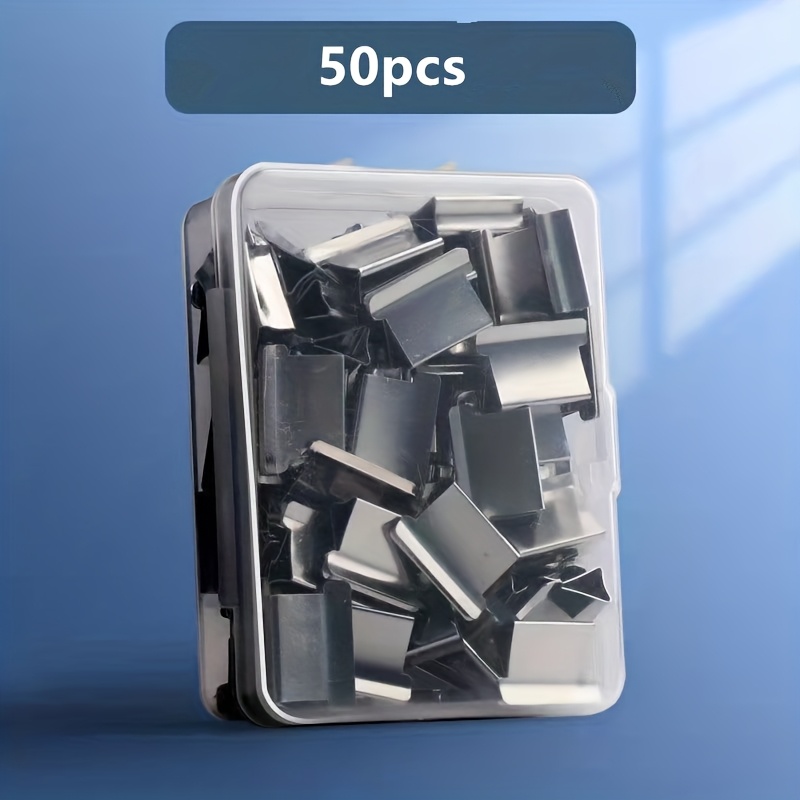 E-shop Druckknopf-Clips + 10 Nachfüll-Clips / Druckknopf-Clips + 50 Nachfüll-Clips / 50 Nachfüll-Clips, einfache transparente Druckknopf-Clips zum