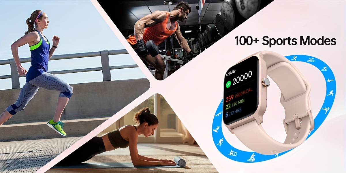 mothers day gift   womens smart watch mens wireless calling 1 8 inch hd touchscreen fitness   100 sports   built in alexa smartwatch suitable for iphone and   Product details 8