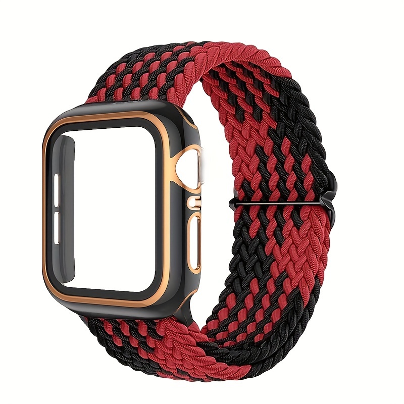 Bracelet Apple Watch Séries 1 à 8, Ultra et SE, en Nylon Tressé
