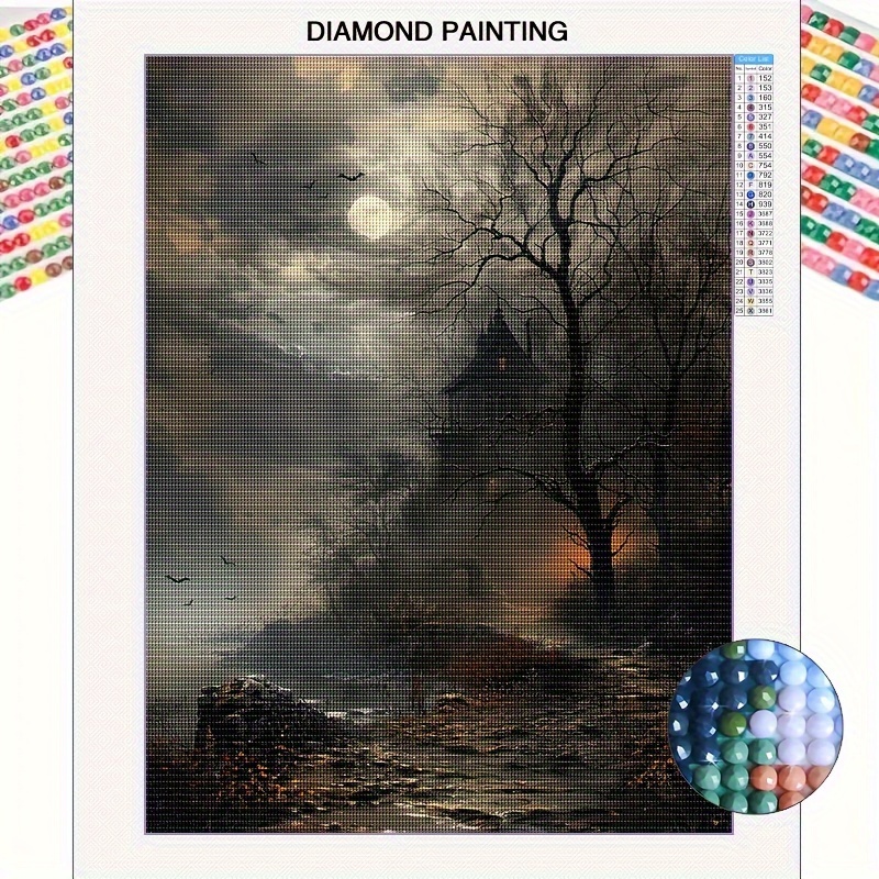 

5d Diamond Painting Kit For Adults - Full Rhinestone Art, Diy Set For Beginners & Enthusiasts, For & Bedroom, 11.8x15.8