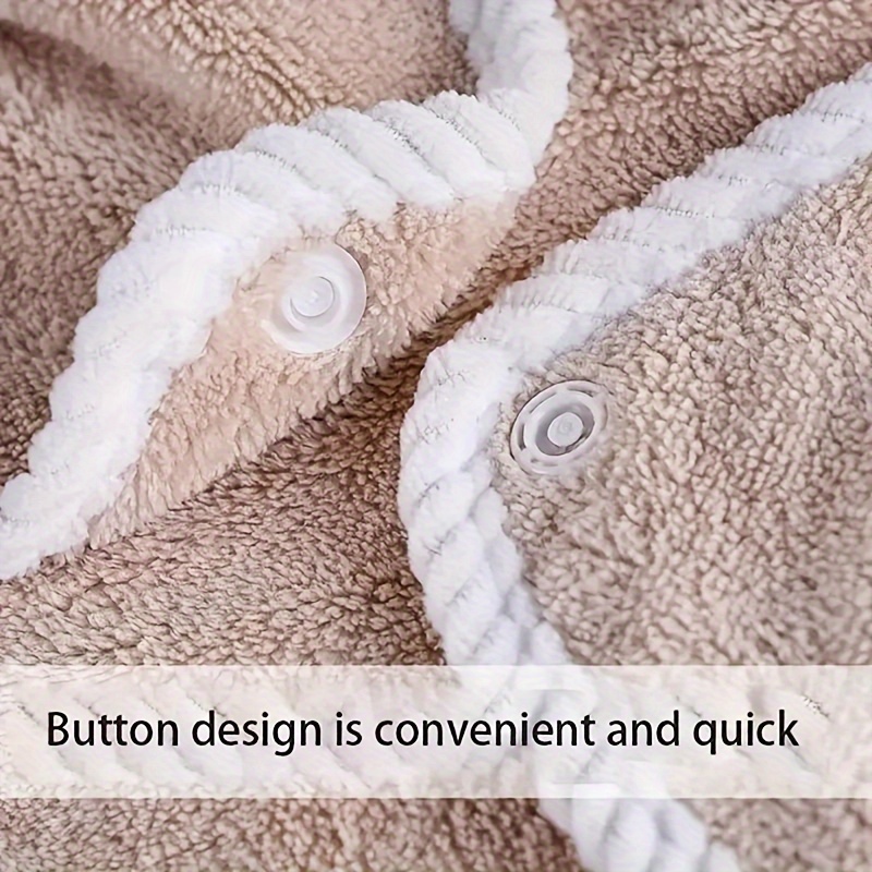 luxurious purple coral fleece womens bathrobe with cute bow thick and absorbent wearable towel skirt ideal for details 0