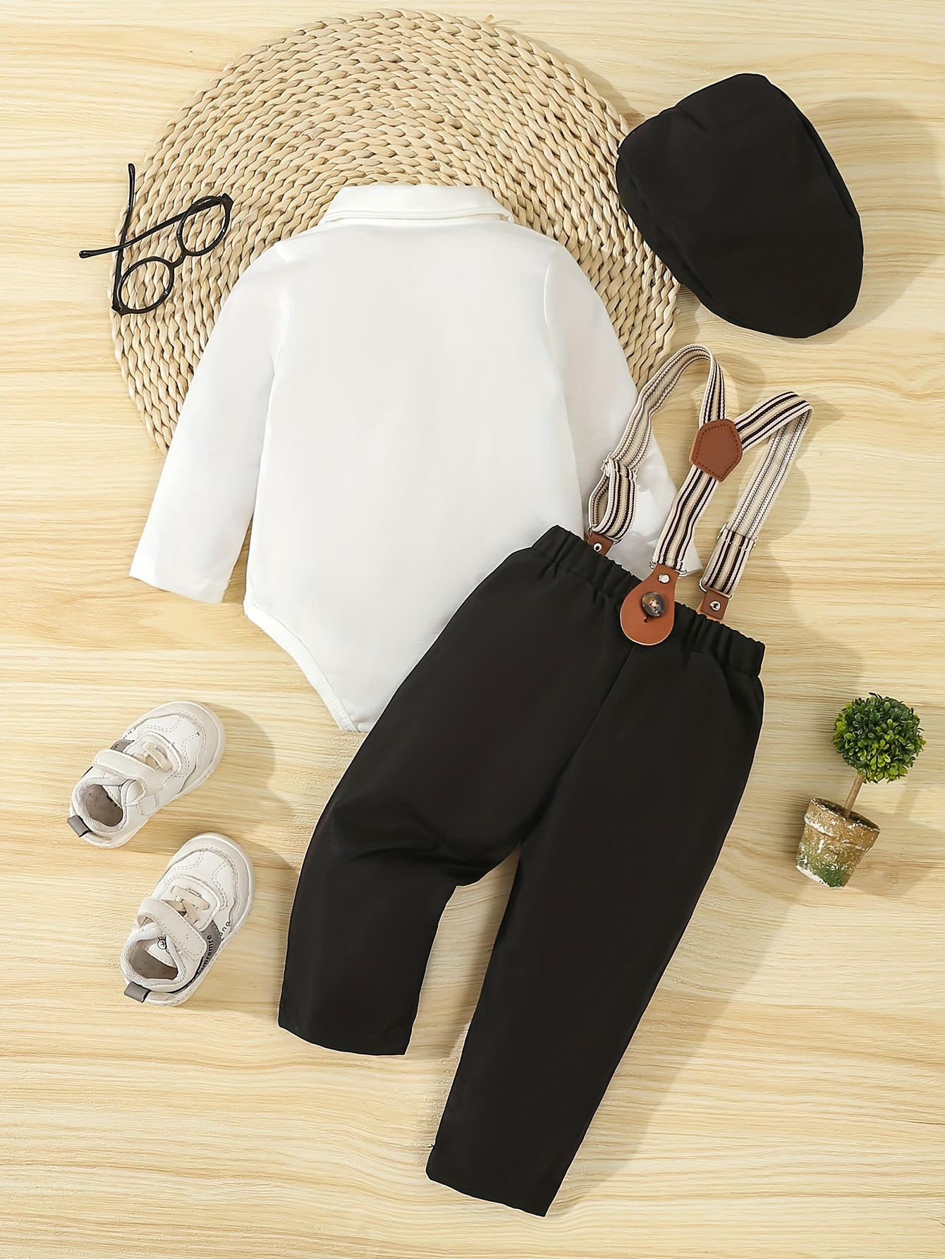 4pcs baby boys elegant gentleman suit set long sleeve baby Temu