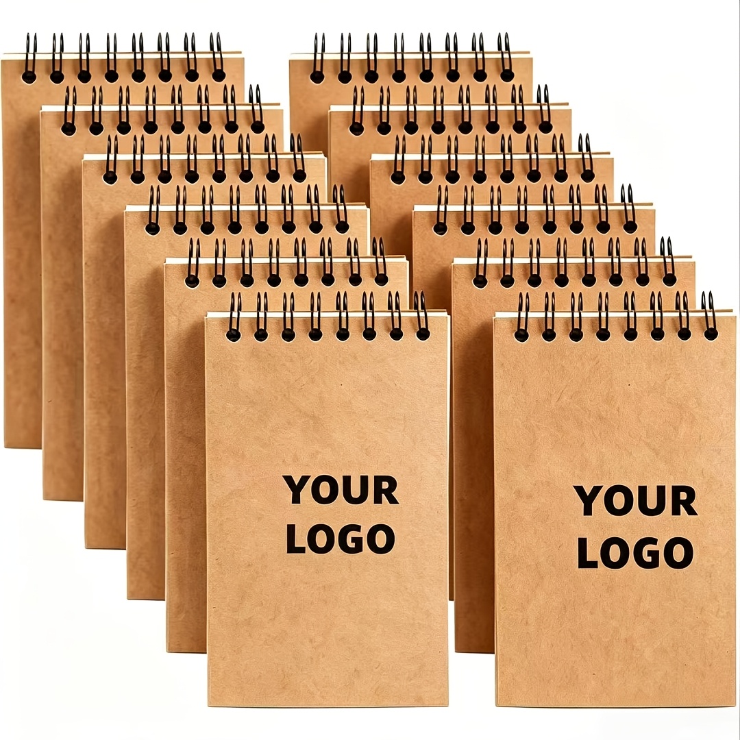 TEMU Lot de 10 carnets à spirale, bloc-notes de poche à , mini carnet décoratif pour personnalisation et , idéal pour l'apprentissage, et de notes,