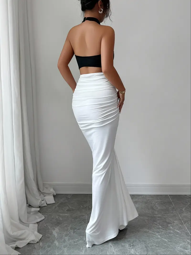 womens black halter waist fitted - Temu Mauritius womens black halter waist fitted - Temu Mauritius