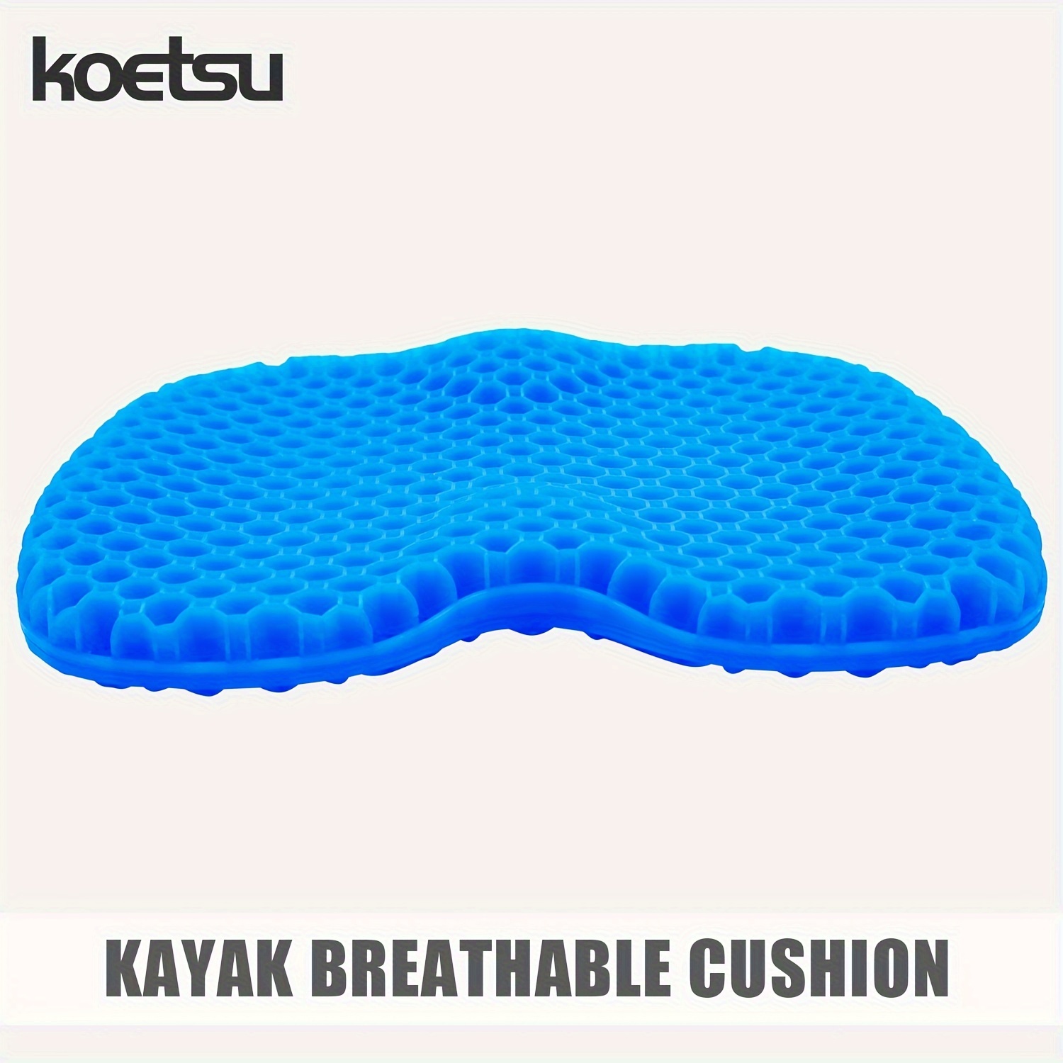 KOETSU Anti-Slip Gel Cushion for Outdoor Use