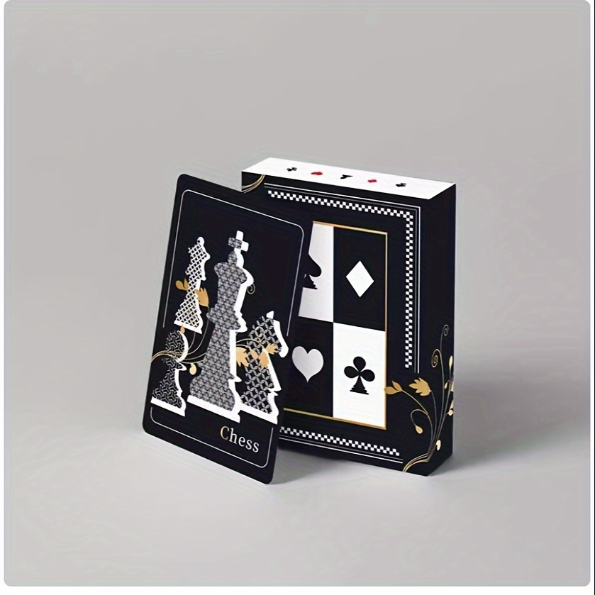 

Playing Cards With A Chess Theme, Consisting Of 54 Cards, Family , Party Games, And Entertainment.