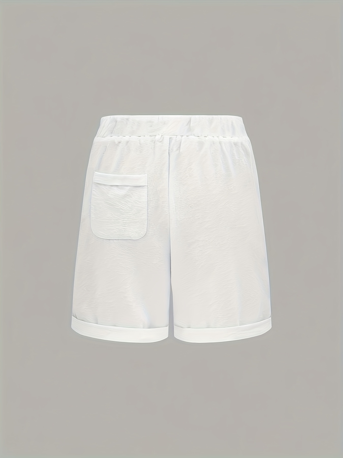 pantaloni corti casual posteriore a Temu Italy