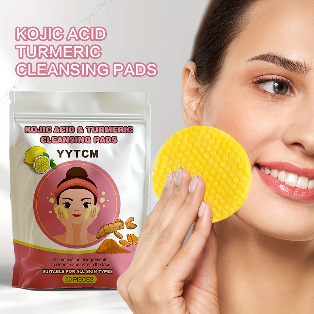 Count Kojic Acid & Turmeric Facial Cleansing Pads