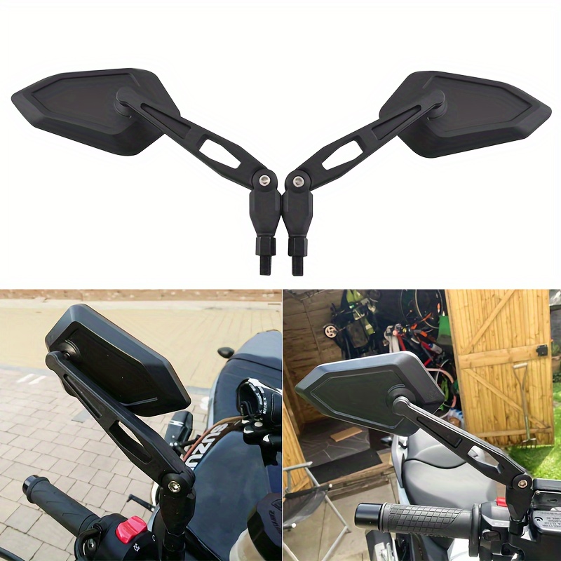 

Folding Mirror For Motorcycles, 10mm - Essential Bike Accessory