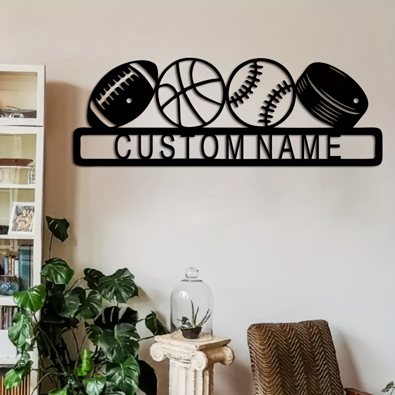 

Custom -themed Wall Decor - Bedroom, Ideal Thanksgiving Gift For Sports Enthusiasts