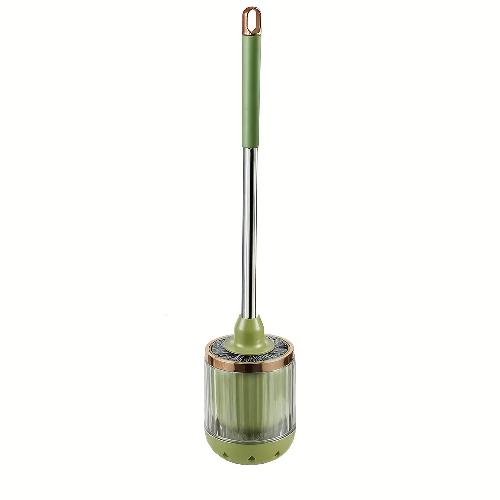 TEMU Long-handled Toilet Brush With Base