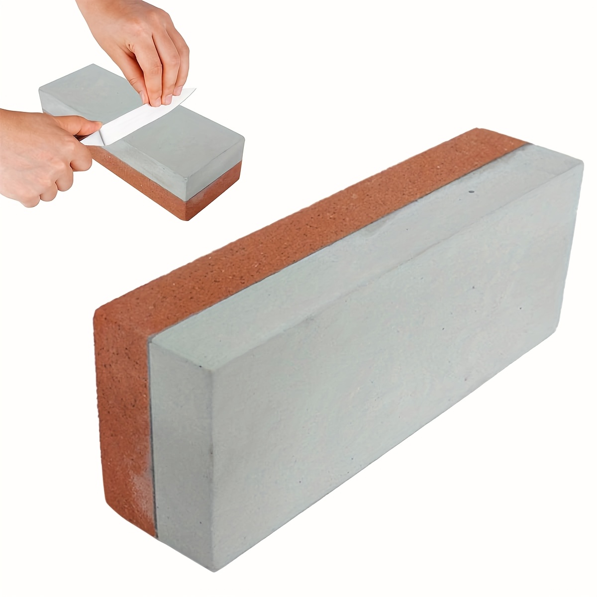 Image of 1pc Kitchen Double-sided Sharpening Sharpener Wet Stone Razor Whetstone