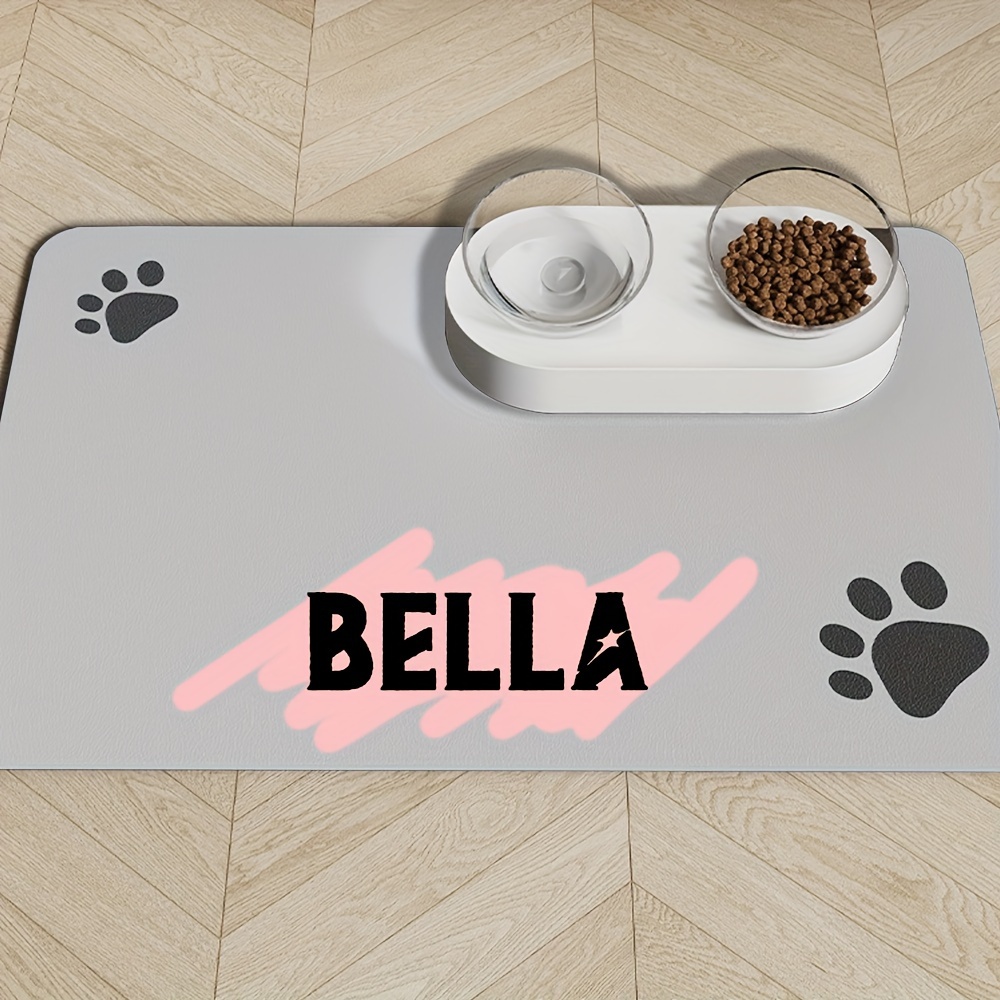 

Customizable Feeding Mat - , -dry Diatomaceous Earth, , For & - Unique Pet