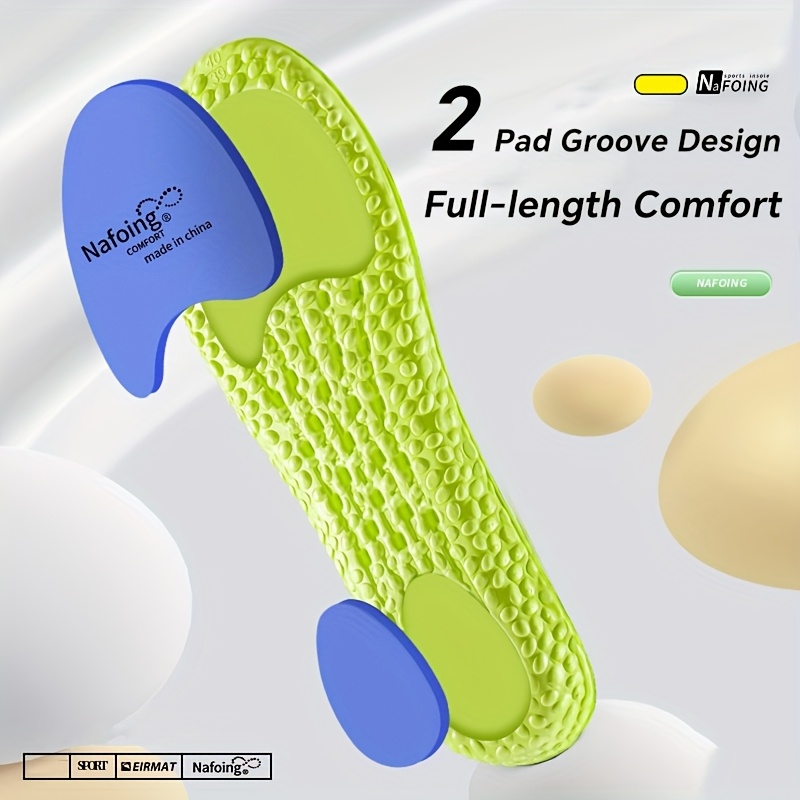 pair eva arch support insoles comfortable non slip shock Temu