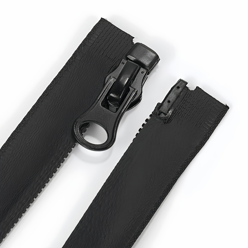 black waterproof zipper for sewing tailor crafts heavy duty high