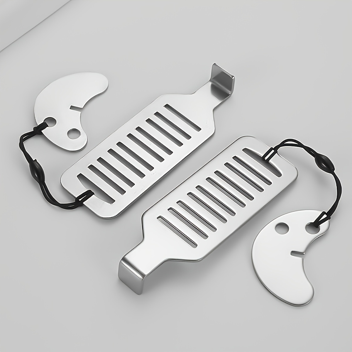 TEMU 2pcs - Use This Hotel And Apartment Door Blocker To Enhance Your . Comes With A Storage Bag.