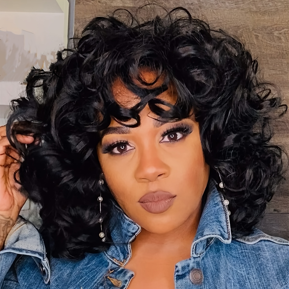 brazilian hair inch short human hair extensions curly hair