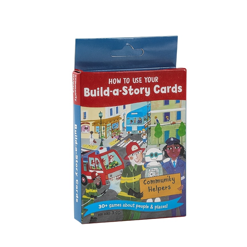 1set Creative Super Story Speaker, Picture Performance Imagination Thinking Training Table Toys, No Word Picture Card, Play Imagination, Increase Memory Table Puzzle Card