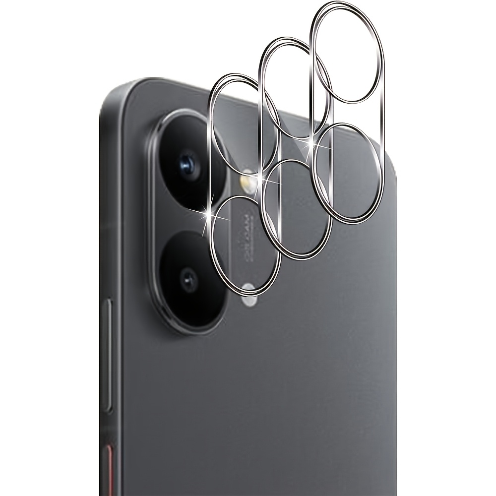 TEMU 3 pezzi per Poco X8Pro MAX per Xiaomi Poco X8 Pro Max Protezione Lente Fotocamera in Vetro Temperato Copertura Fotocamera Protezione Antigraffio