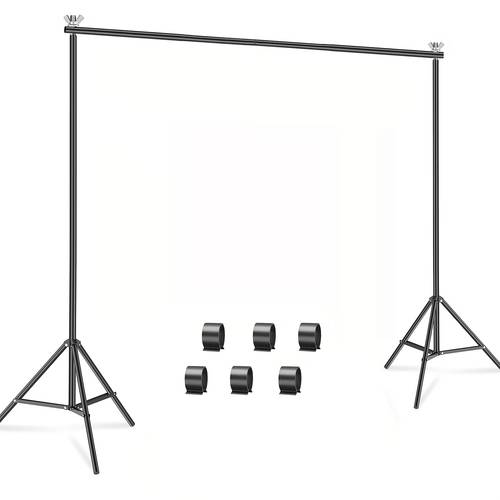 backdrop stand 9x6 5ft wxh photo studio adjustable background stand metal balloon arch stand wedding arches for ceremony rectangular backdrop stand for anniversary birthday party bridal shower decoration home decor