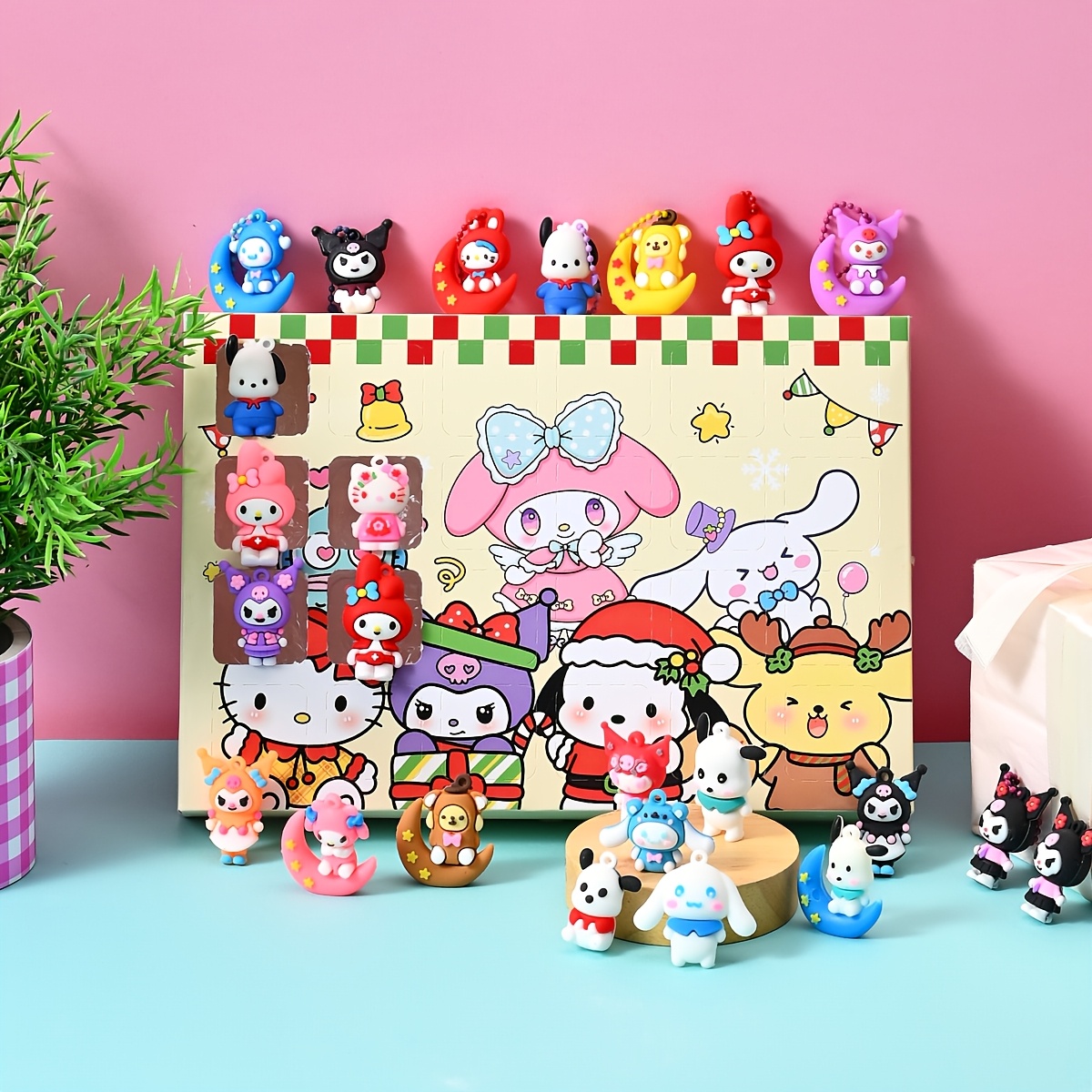 

Calendrier de Sanrio et ses amis - Coffret de 24 boîtes mystères, -, ornements, cadeau