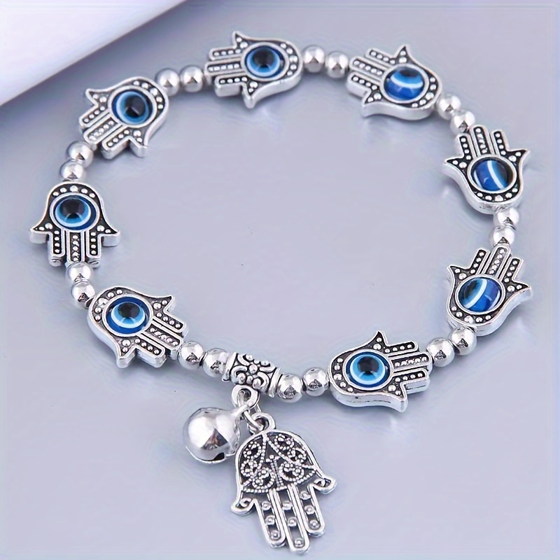 

1pcs Handmade Evil Eyes Palm For Women's Temperament Bracelet