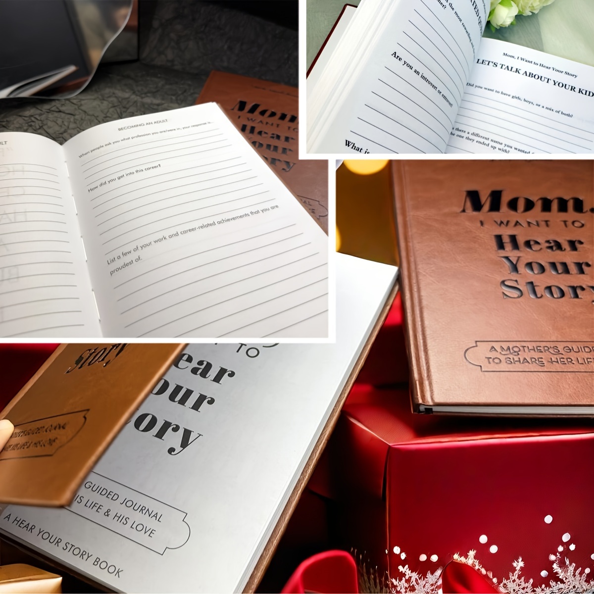 

1pc Mom, I To Diary - , Ruled For , For Mom