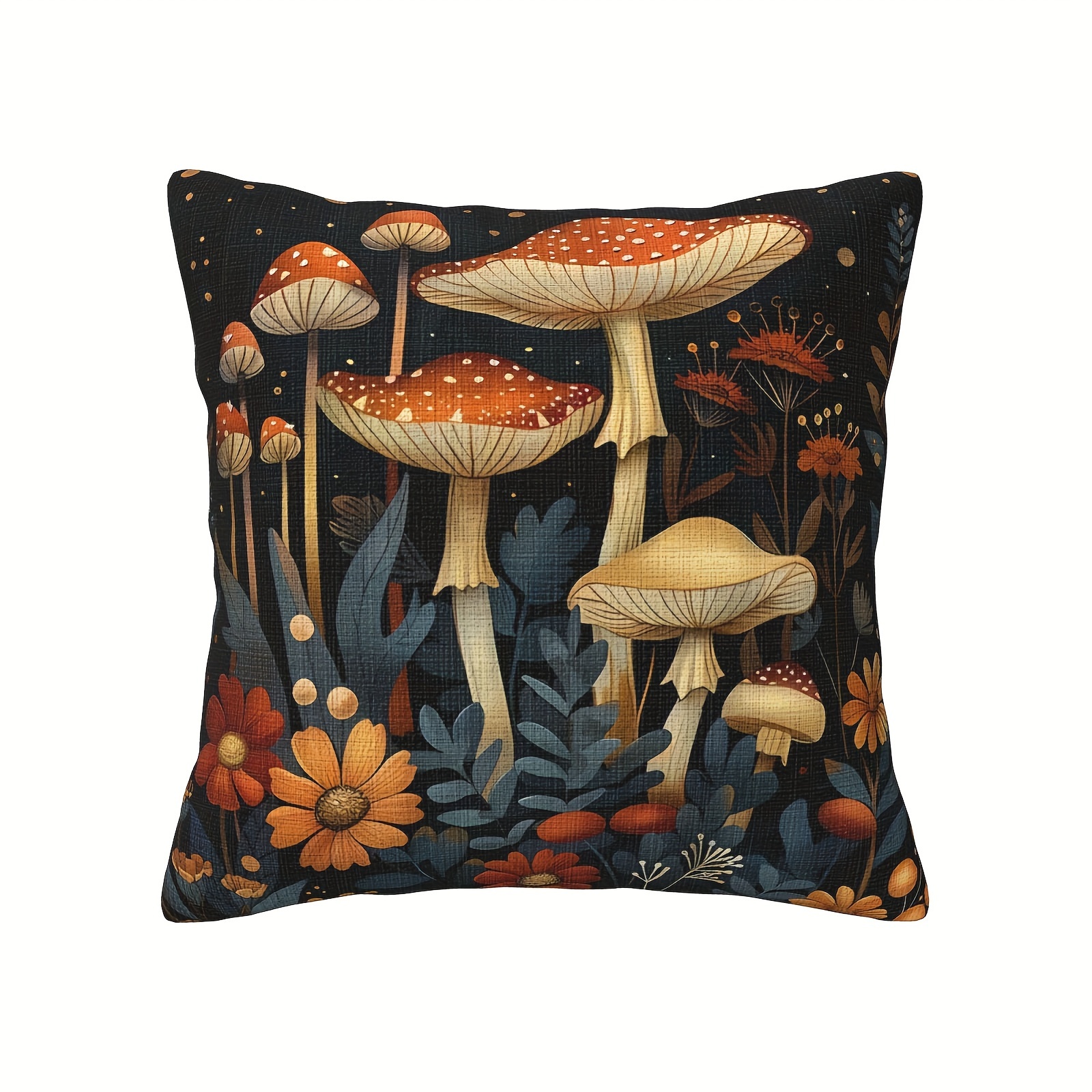 4pcs double sided printed polyester pillow covers     design vibrant colors zipper closure machine washable for sofa bed car   decor sofa accessories bedroom enhancement   fabric detailed illustrations Product details 4