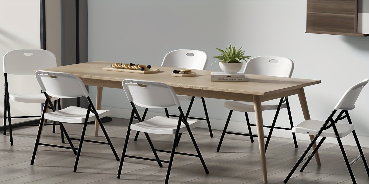 4, 6, 8, 10 PACK Reinforced Steel Folding Chairs, Weight Limit 650 Lbs., Suitable For Indoor And Outdoor Events, Parties, Dinners