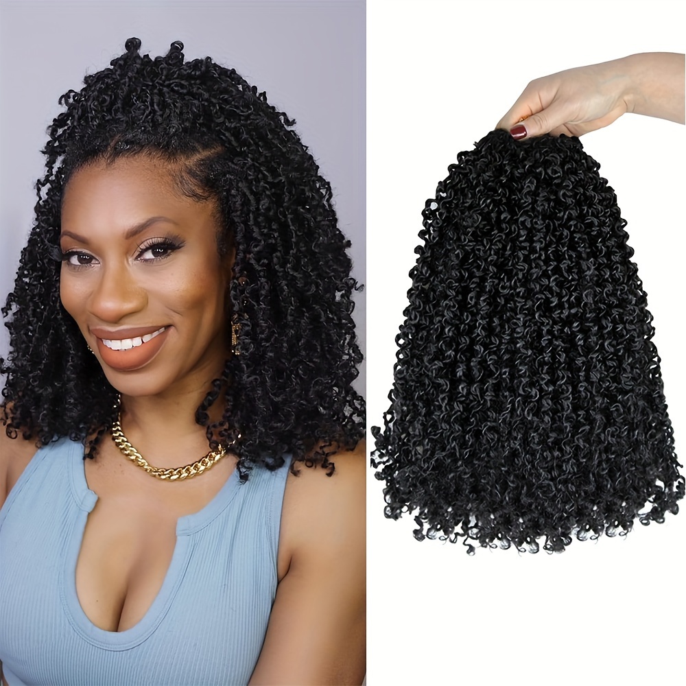 pre looped twists crochet braids hair 6pcs copper red - Temu Germany