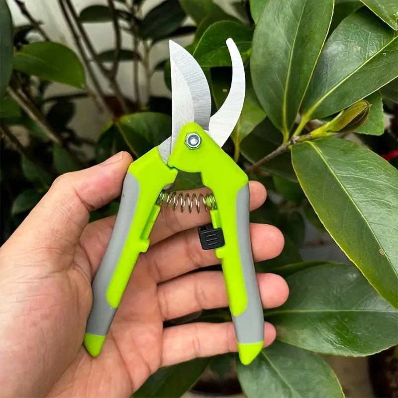 2pcs garden pruning shears ideal for pruning grooming trimming branches and flowers pruning shears for gardening garden clips for plants bonsai fruit picking details 2