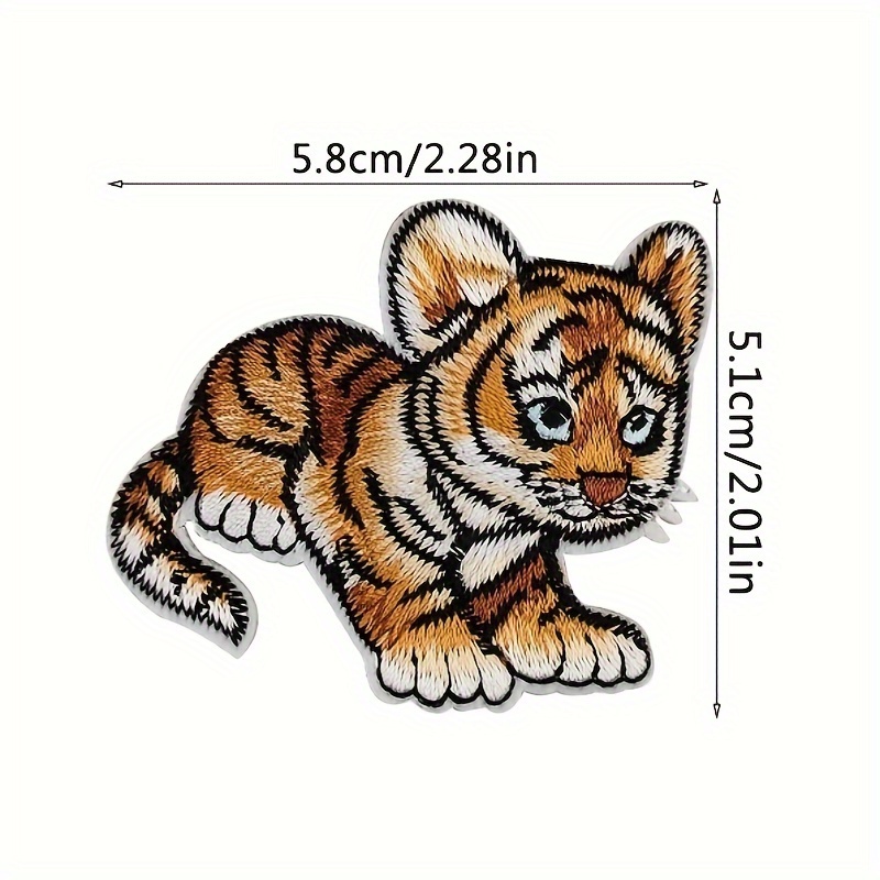 5pcs cute iron patches sewing stylish dress